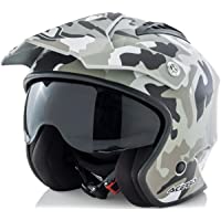 Acerbis casco Jet aire marrón- XS (53-54)